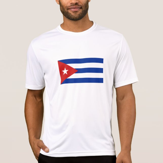 Kubas flagga t shirt (Framsida)