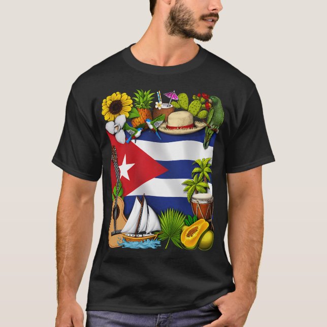 Kubas stolthet t shirt (Framsida)