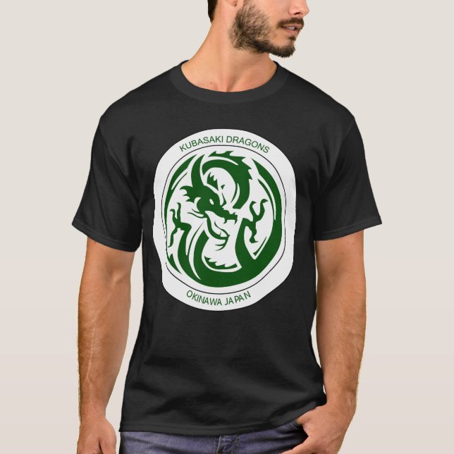 Kubasaki High School Fjärran östern Pacific Dragon T Shirt (Framsida)