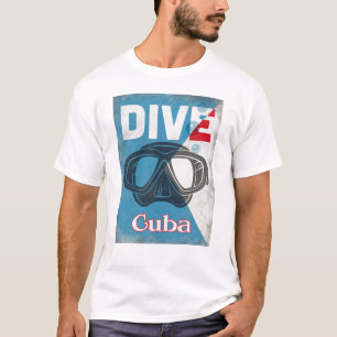 Kubavintagedyka maskerar t shirt