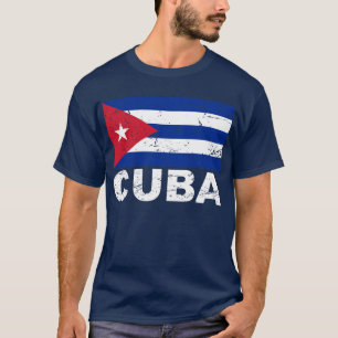 Kubavintageflagga Tee Shirt