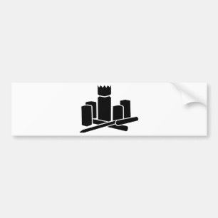 Kubb Bildekal
