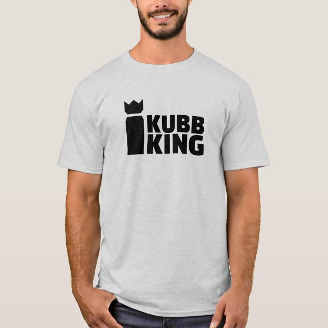 Kubb kung t shirt (Framsida)
