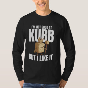 Kubb Legend Viking Chess Set Yard Game Player Viki T Shirt