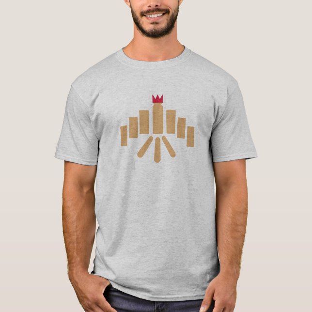 Kubb lek tee shirt (Framsida)