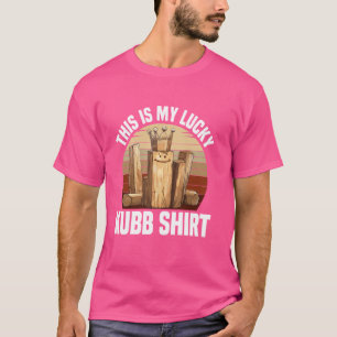 Kubb Player Viking Chess Älskare Gräsmatta Game Se T Shirt