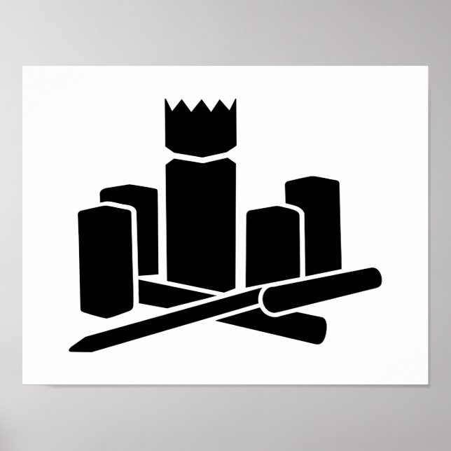 Kubb Poster (Framsidan)