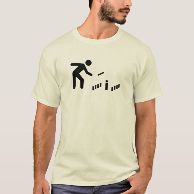 Kubb spelare t shirt (Framsida)