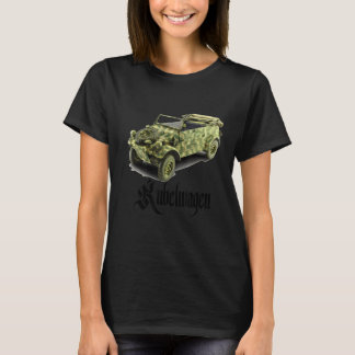 Kübelwagens tyska militärtjänst utanför väg 4 x 4 t shirt