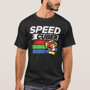 Kuberingskuber för hastighetskuvning t shirt