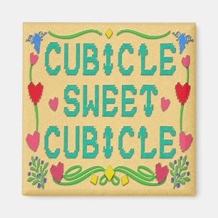 Kubicle Sweet Cubicle Magnet