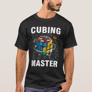 Kubing Master Funny Speed Cubing T Shirt