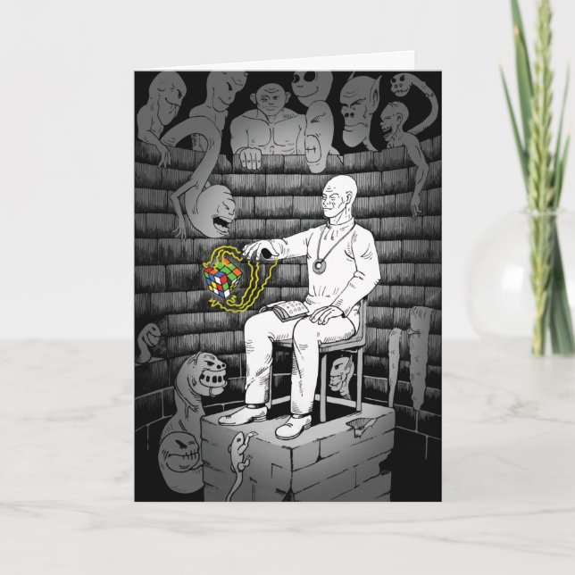Kubisk Magi och Monster Kort (Framsida)