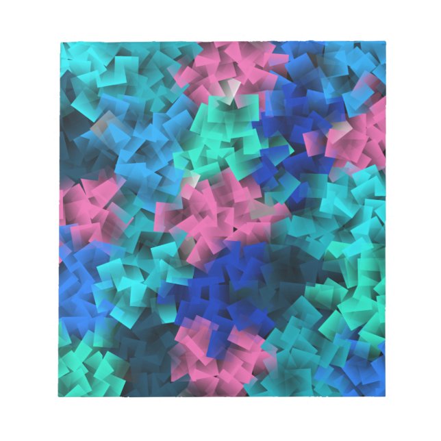 Kubism, konst stil och målning, anteckningsblock (Framsida)