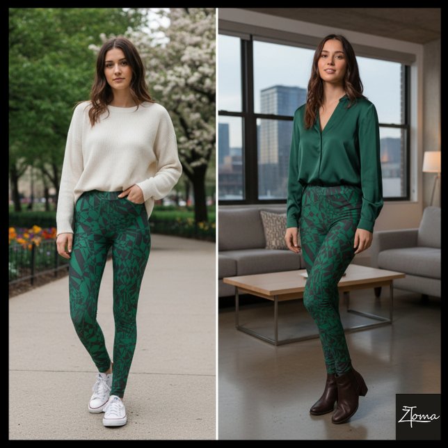 kubist leggings (Skapare uppladdad)