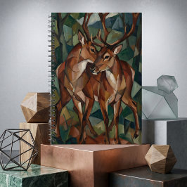 Kubistisk stil Ren Notebook Anteckningsbok