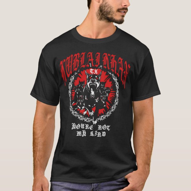 Kublai Khan Tx T Shirt (Framsida)