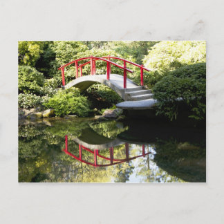 Kubota Gardens Bridge-vykort Vykort