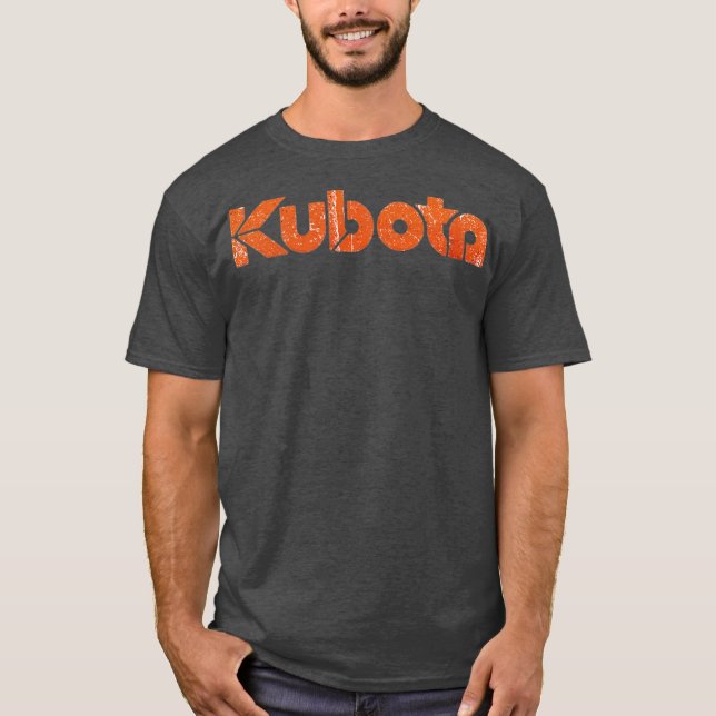 Kubota retro t shirt (Framsida)