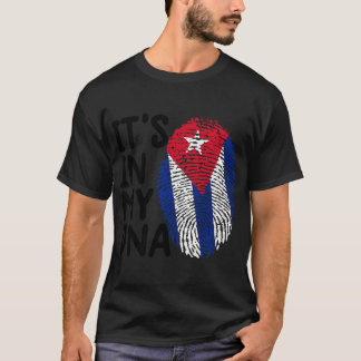 kubskjorta kvinnor Cuban Flagga Shirt man IT_S IN  T