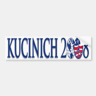 kucinich 2008 bildekal