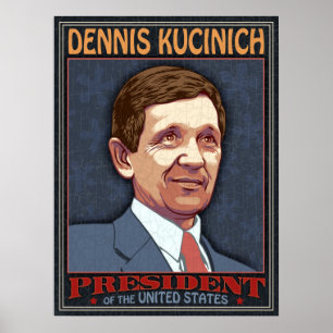 Kucinich president poster