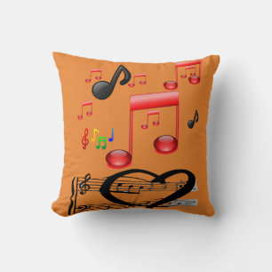kudd dekoration musik gitarr kudde