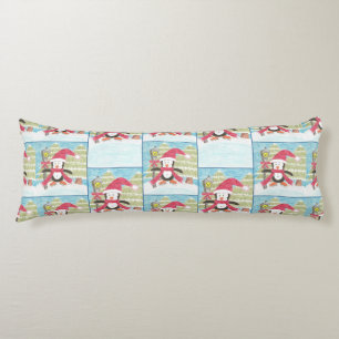 Kudda av bläckfisk av mönster kroppskudde