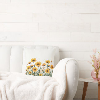 Kudda av daisy blommor kudde