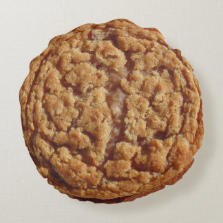 Kudda av havregrädda paj rund kudde