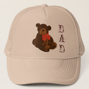 Kudda Bear Pappa-toppen Keps