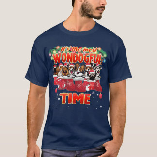 Kudda Hundar-familjen Dekoration Hund älskare T Shirt