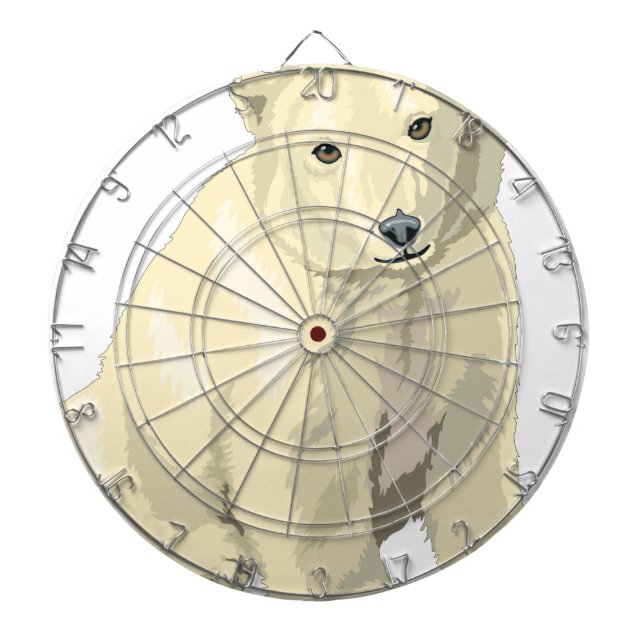 Kudda Polarna Bear Darttavla (Framsidan)