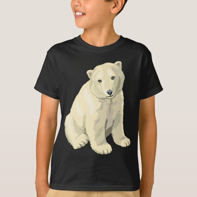 Kudda Polarna Bear T-shirt (Framsida)