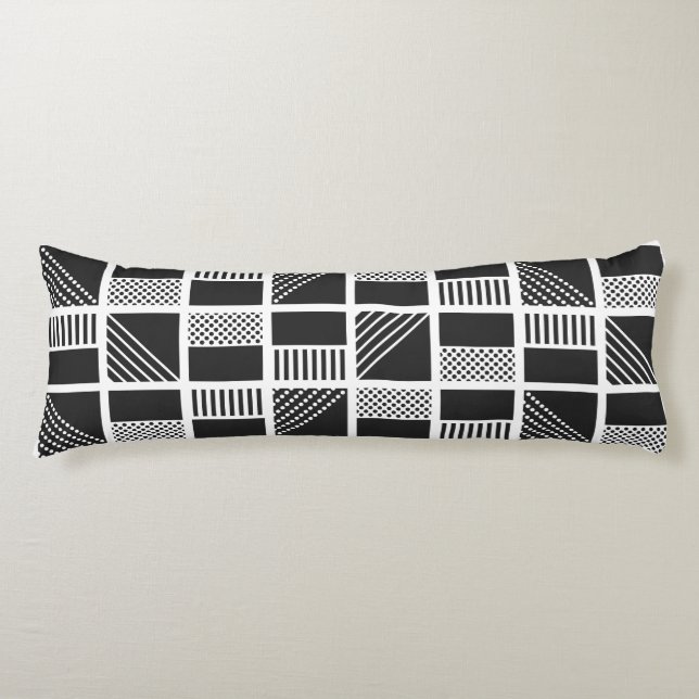 Kuddar för geometriska kvadrater (Framsidan)