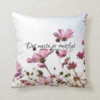 Kudde Blommor Det mesta är omöjligt