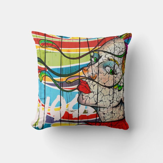 kudde färgträ (Framsida)