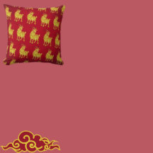 Kudde för CNY - Året för Geten