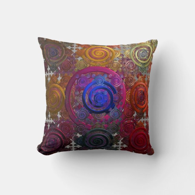 Kudde för färgade cirkulära hovplattor (Framsida)