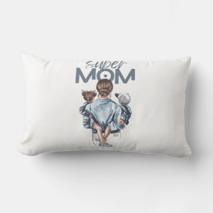 Kudde för Super Mamma