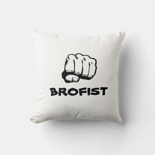 Kudde för vit BROFIST (Framsida)