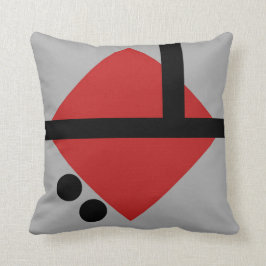 Kudde i modern abstrakt stil