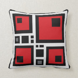 Kudde i modern geometrisk abstrakt stil