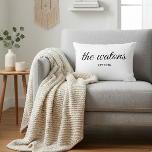 “Kudde med anpassat namn – Personligt gåvotid för  Prydnadskudde