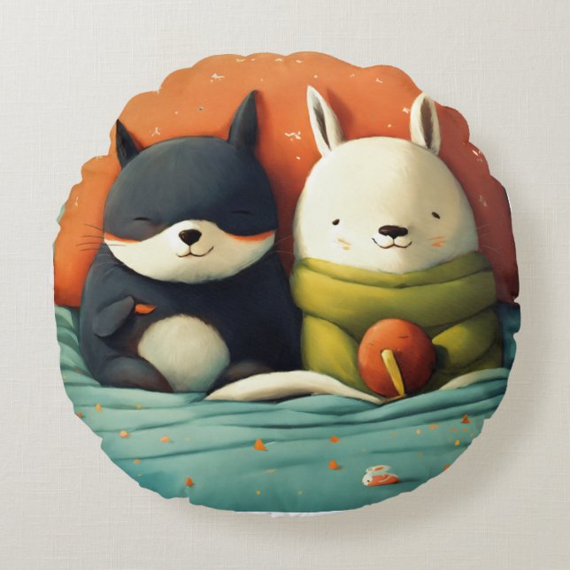 kudde med pikachulock (Framsidan)