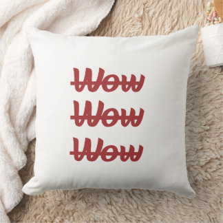 Kudde | Modern typografi accentkudde