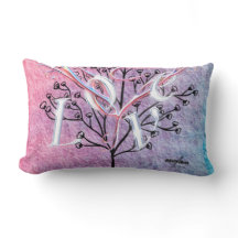 Kudde "Ode to Love" av Adiela Akoo