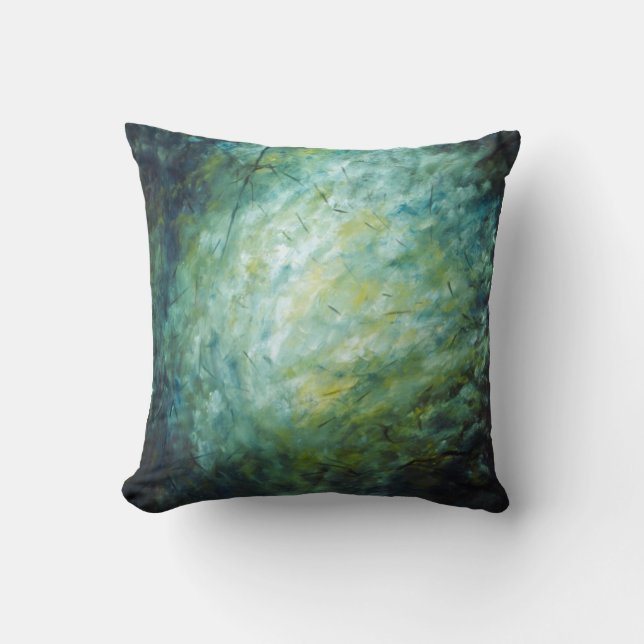 Kudde - oljemålning "förgrena sig" - (Framsida)