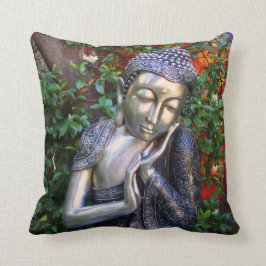 Kudde | silver Buddha