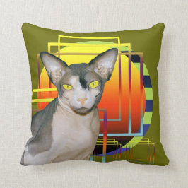 Kudde | Sphynx kattNinja genomskinlig bakgrund